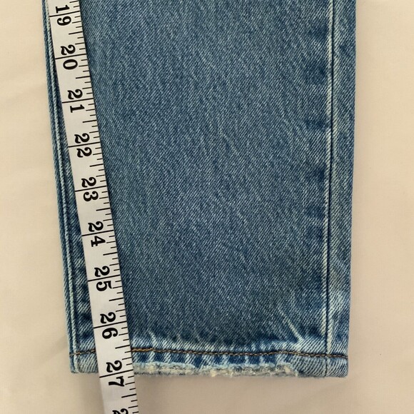 Levi’s Premium Blue Wedgie Hi-rise Button Fly Jeans 26 - Picture 8 of 13